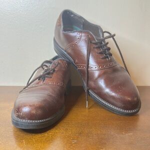 Classic Brown Leather Men's Shoes